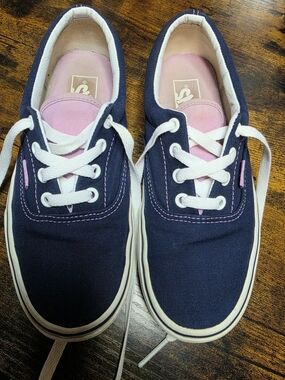 Vans Era "Heel Pop" Sneakers In Eclipse And Violet